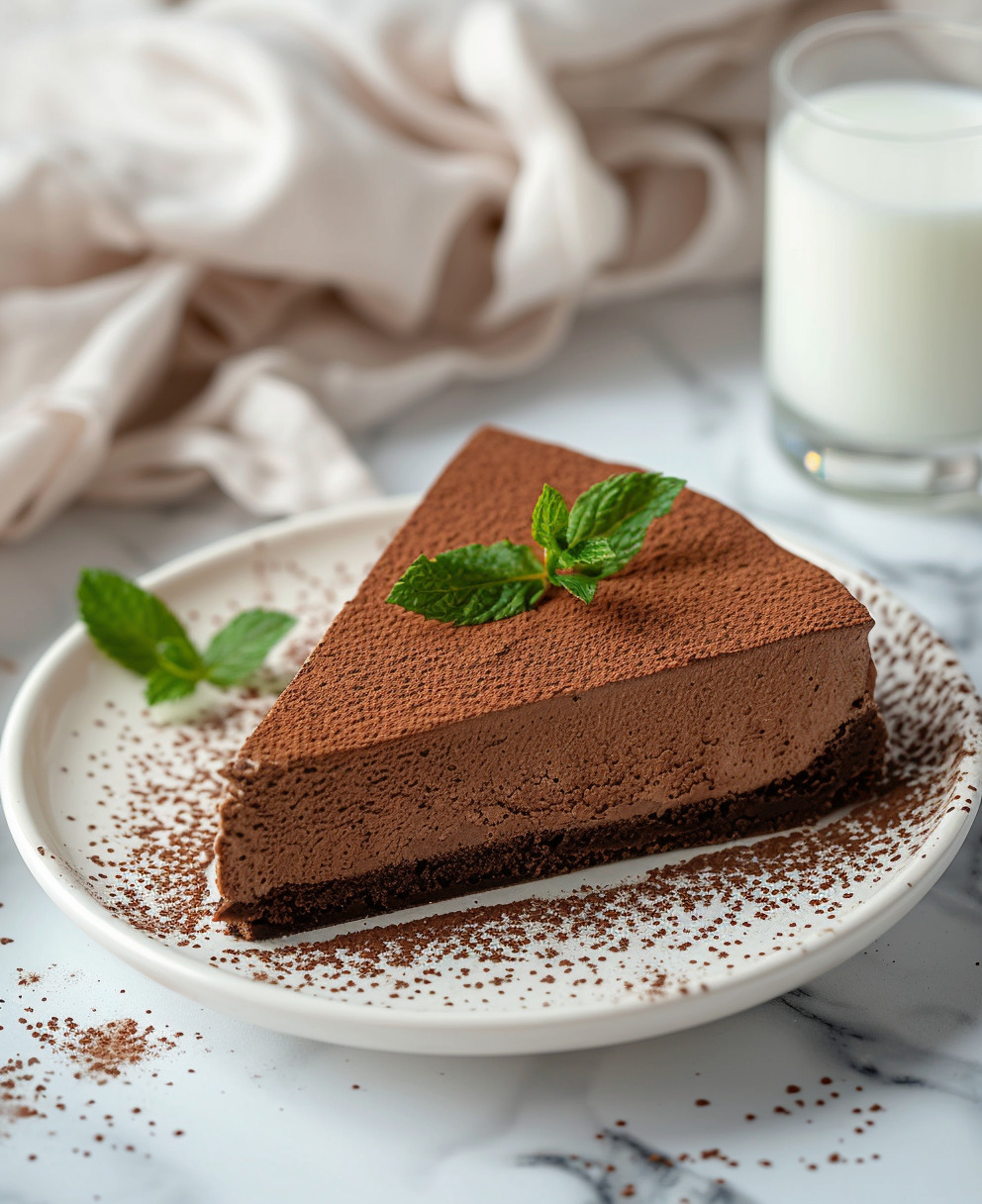 gateau au chocolat mousse