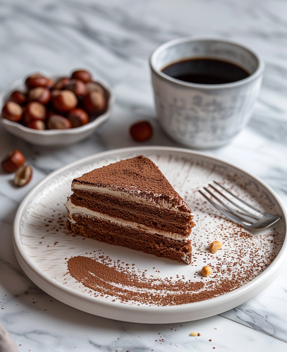 gateau au chocolat noisette