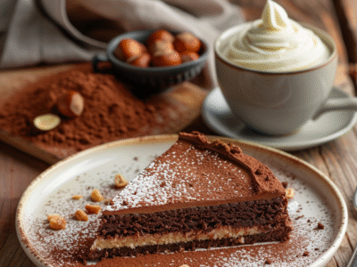 Gâteau au chocolat praliné : Recette facile et savoureuse