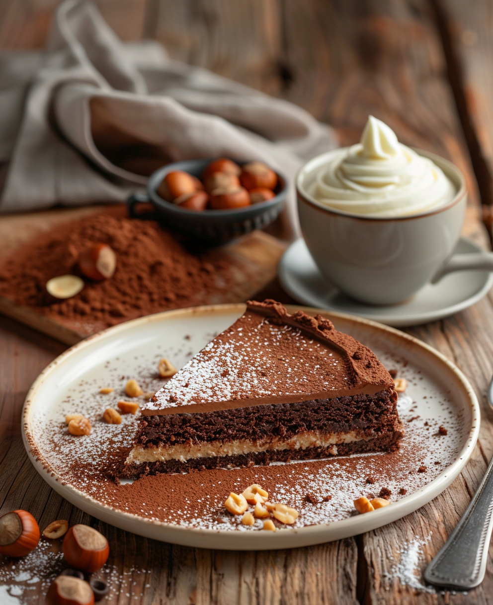 gateau au chocolat pralin
