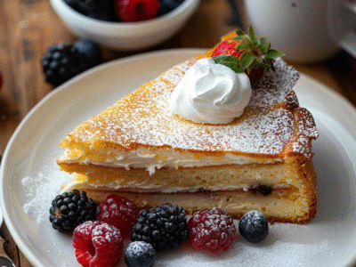Gâteau au crème fraîche facile et savoureux pour tous les gourmands