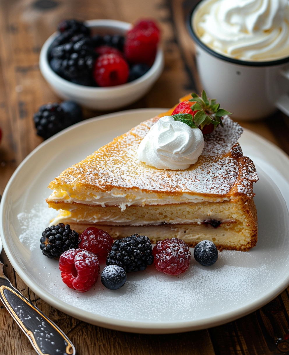 gateau au creme fraiche