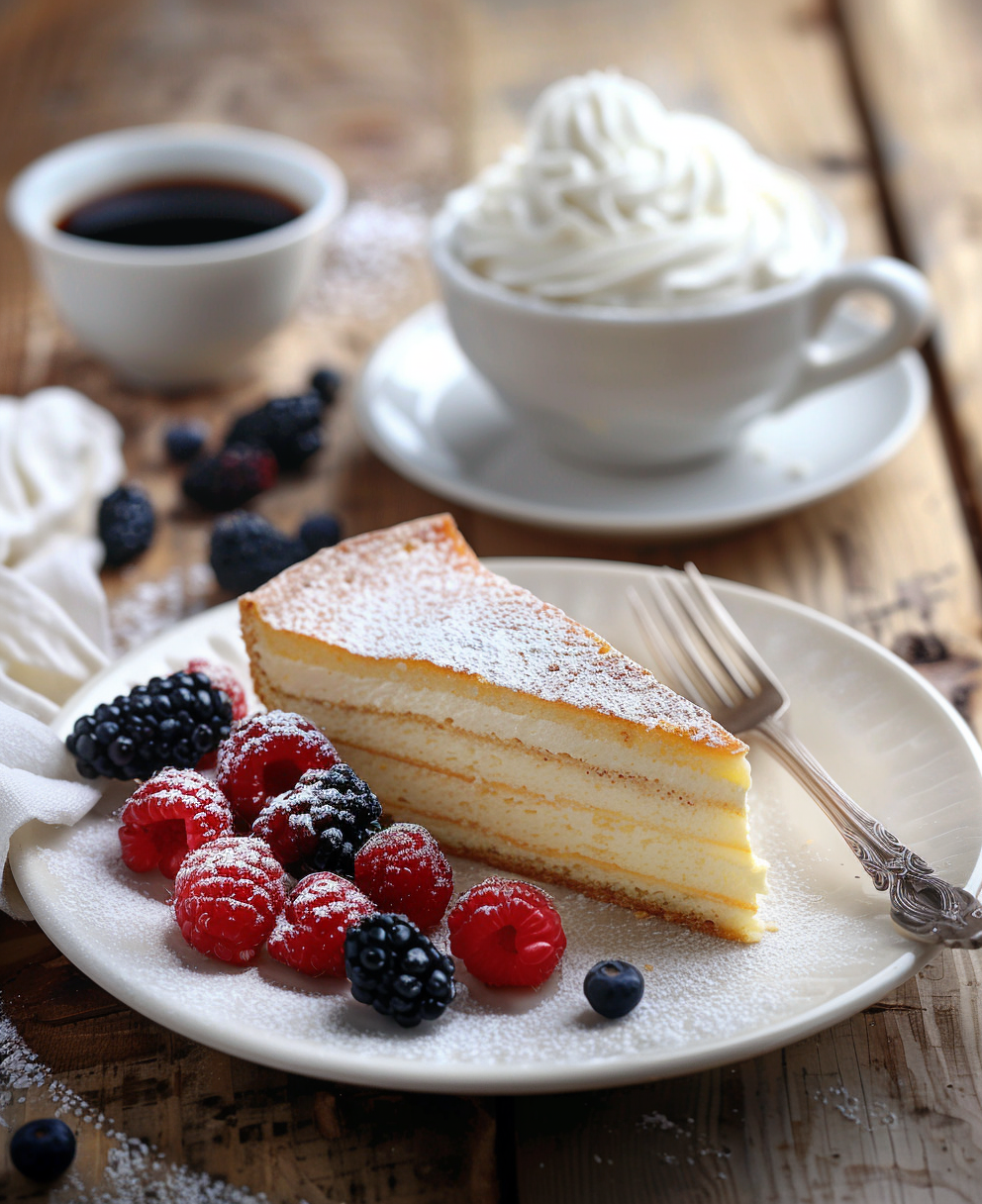 gateau au creme fraiche