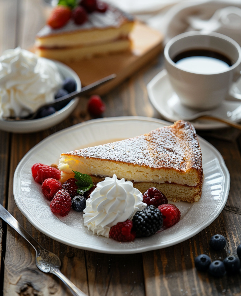 gateau au creme fraiche