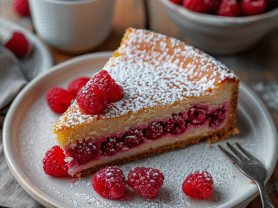 Gâteau au framboise facile et savoureux : Recette rapide