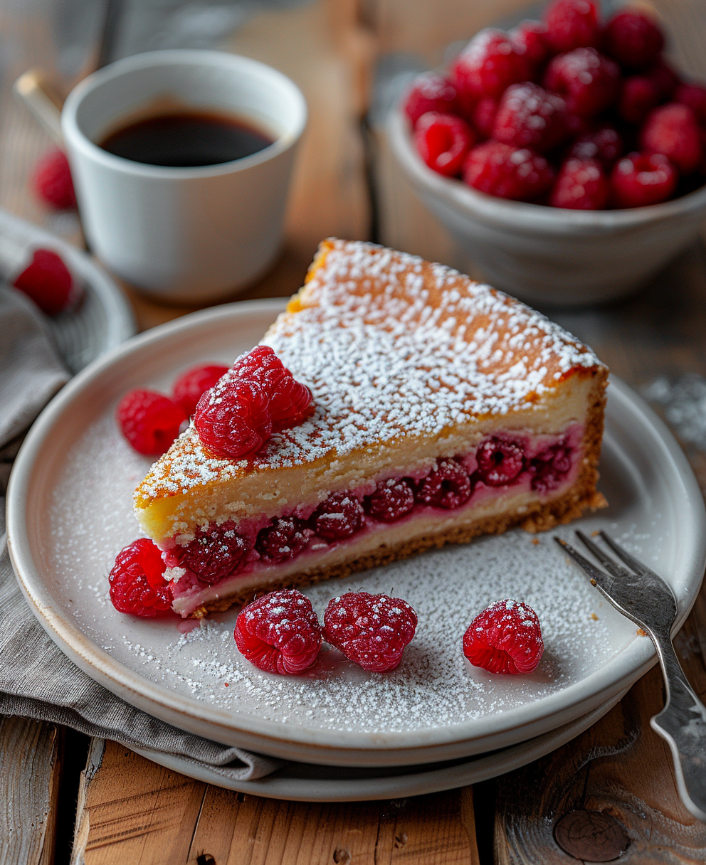 gateau au framboise