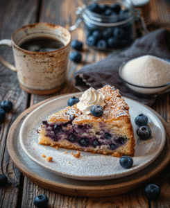 gateau au myrtille
