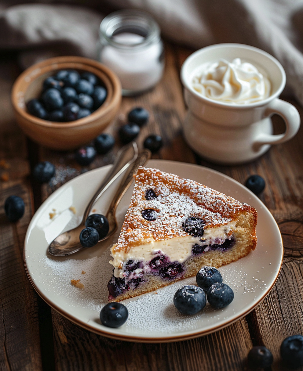gateau au myrtille