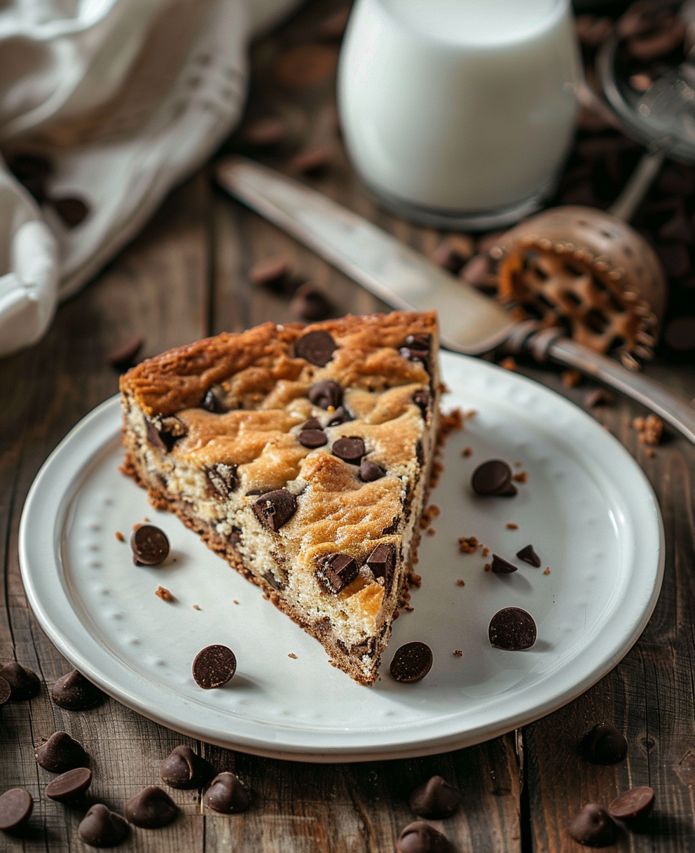 gateau au pepite de chocolat