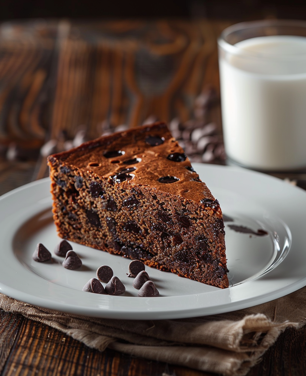 gateau au pepite de chocolat
