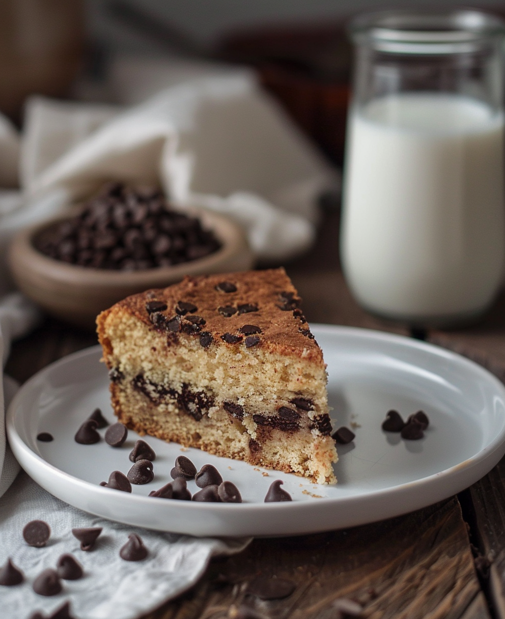 gateau au pepite de chocolat