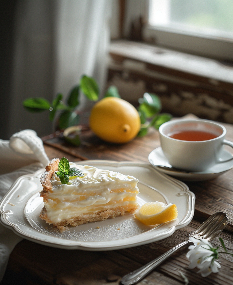 gateau au yaourt et au citron