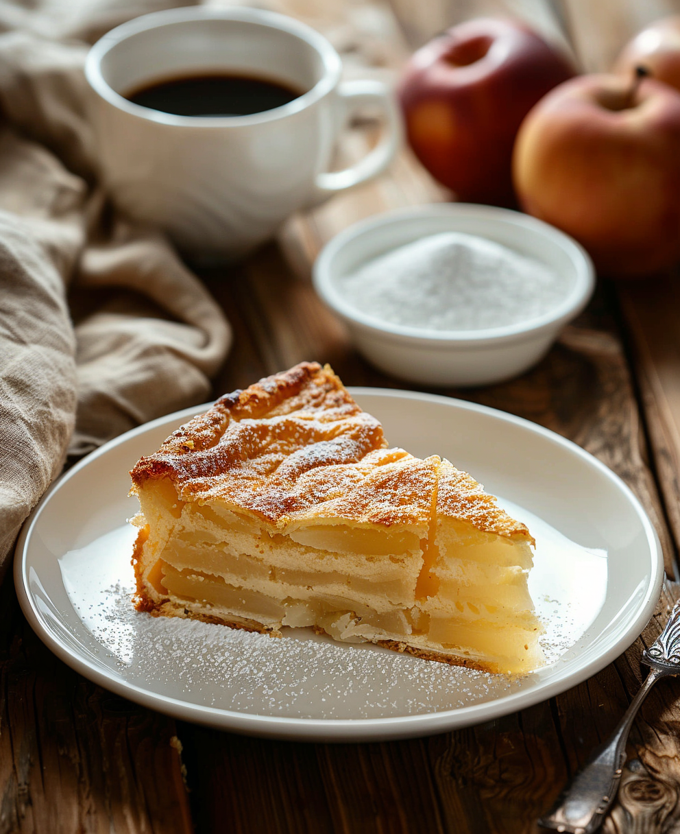gateau aux amandes et pommes