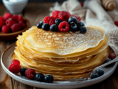 Gâteau aux crêpes facile et savoureux : recette authentique