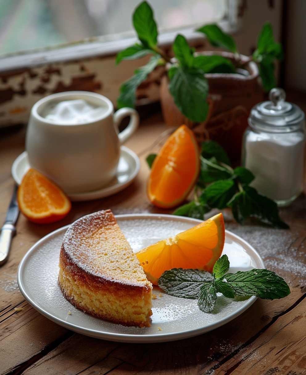 gateau aux oranges