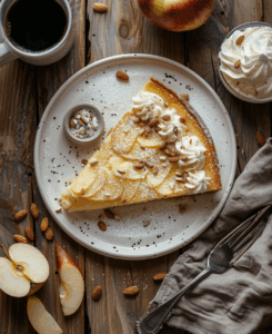 gateau aux pommes et amandes
