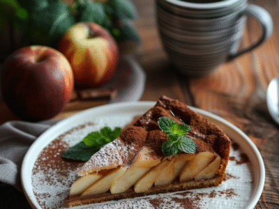 Gâteau aux pommes et au chocolat : Recette facile et savoureuse