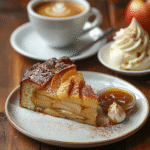 gateau caramélisé aux pommes