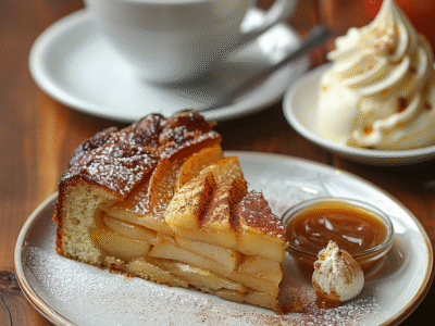 Gâteau caramélisé aux pommes : Recette facile et savoureuse