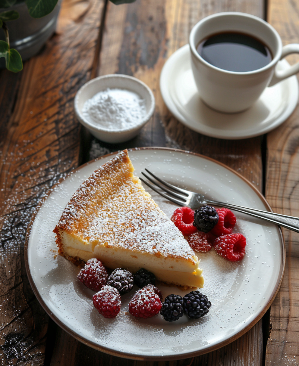 gateau creme fraiche