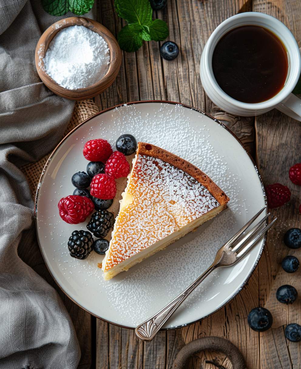 gateau creme fraiche