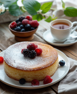 gateau moelleux à la vanille