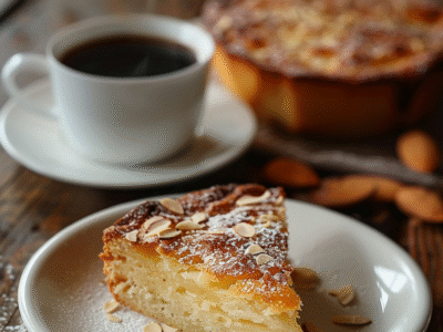 Gâteau poire et amande : Recette facile et savoureuse