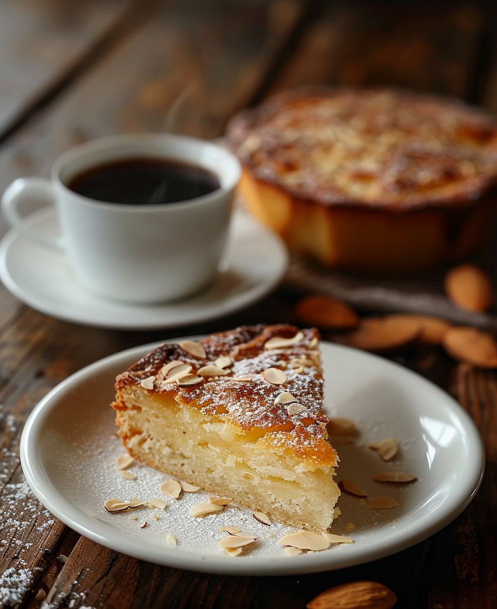gateau poire et amande