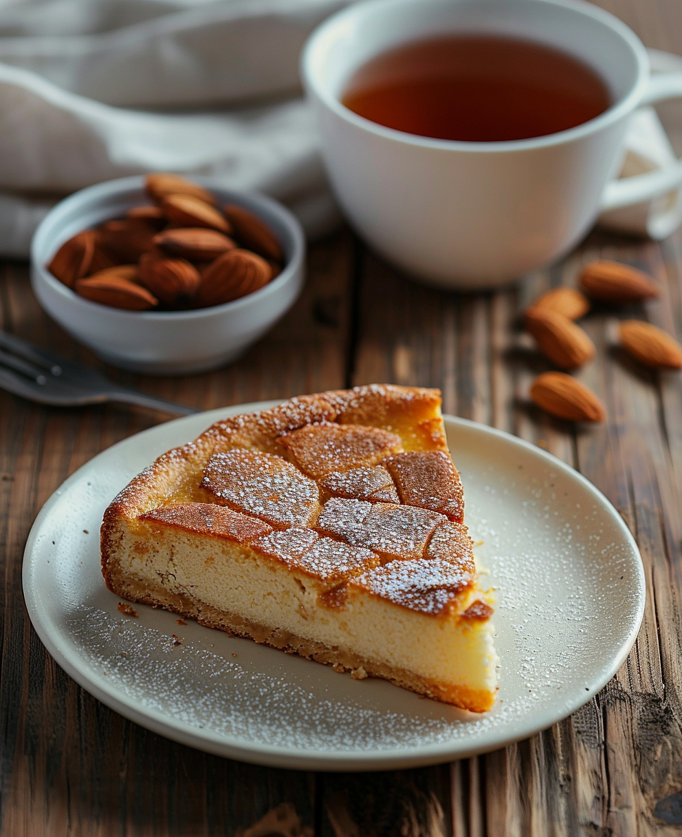 gateau pomme amandes