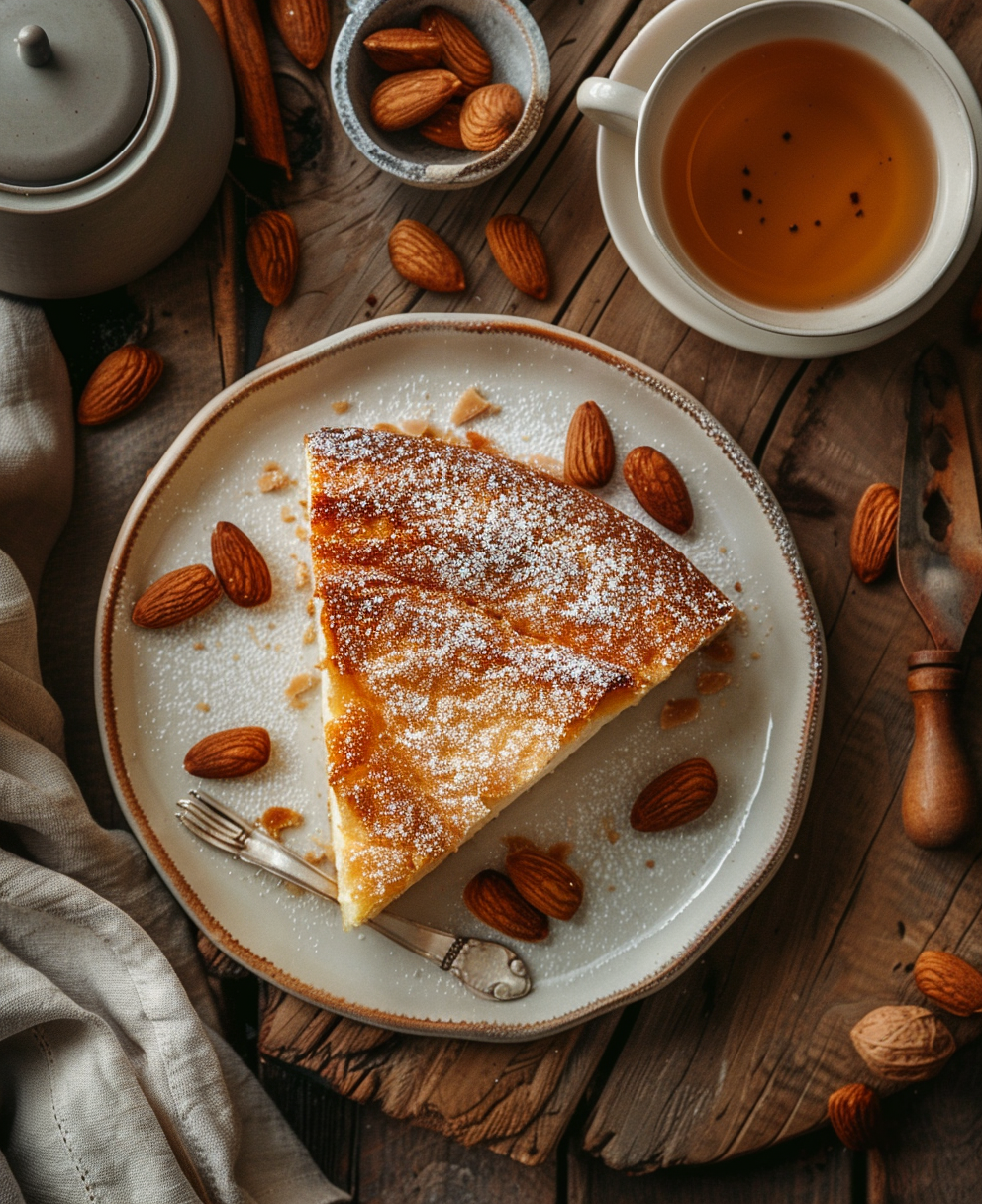 gateau pomme amandes