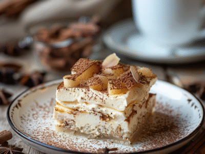 Gâteau pomme mascarpone : Recette facile et savoureuse