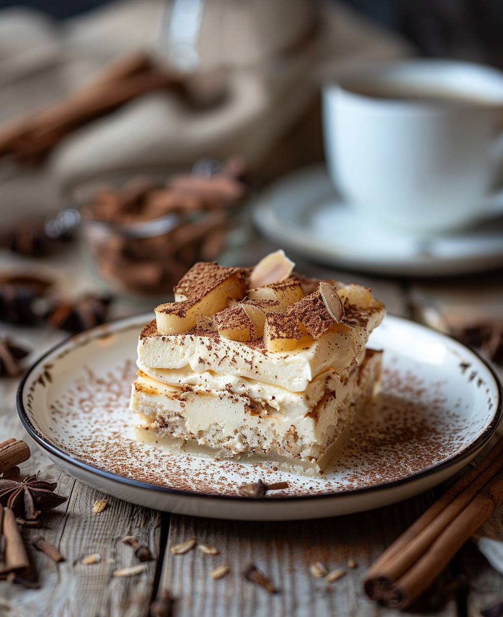 gateau pomme mascarpone
