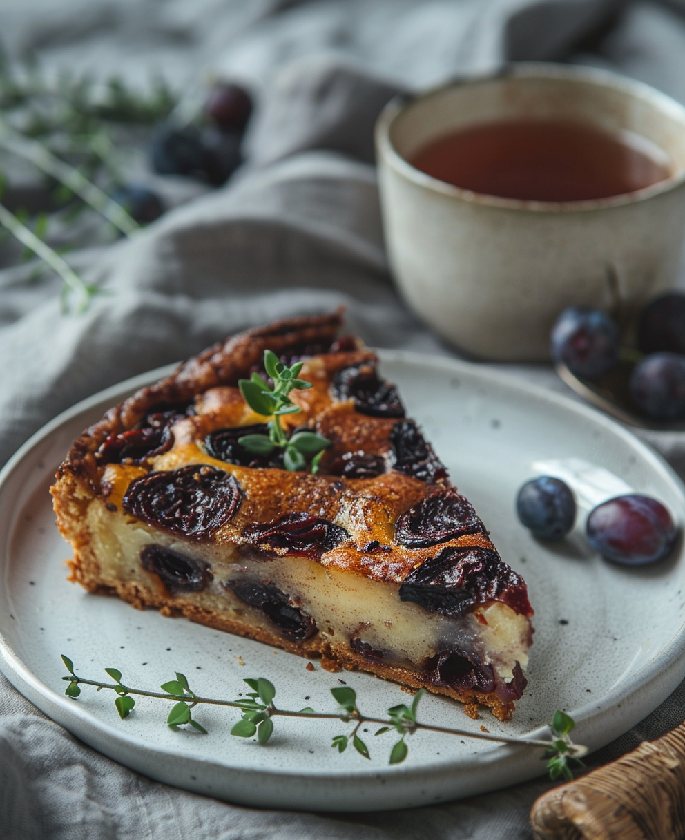 gateau prunes