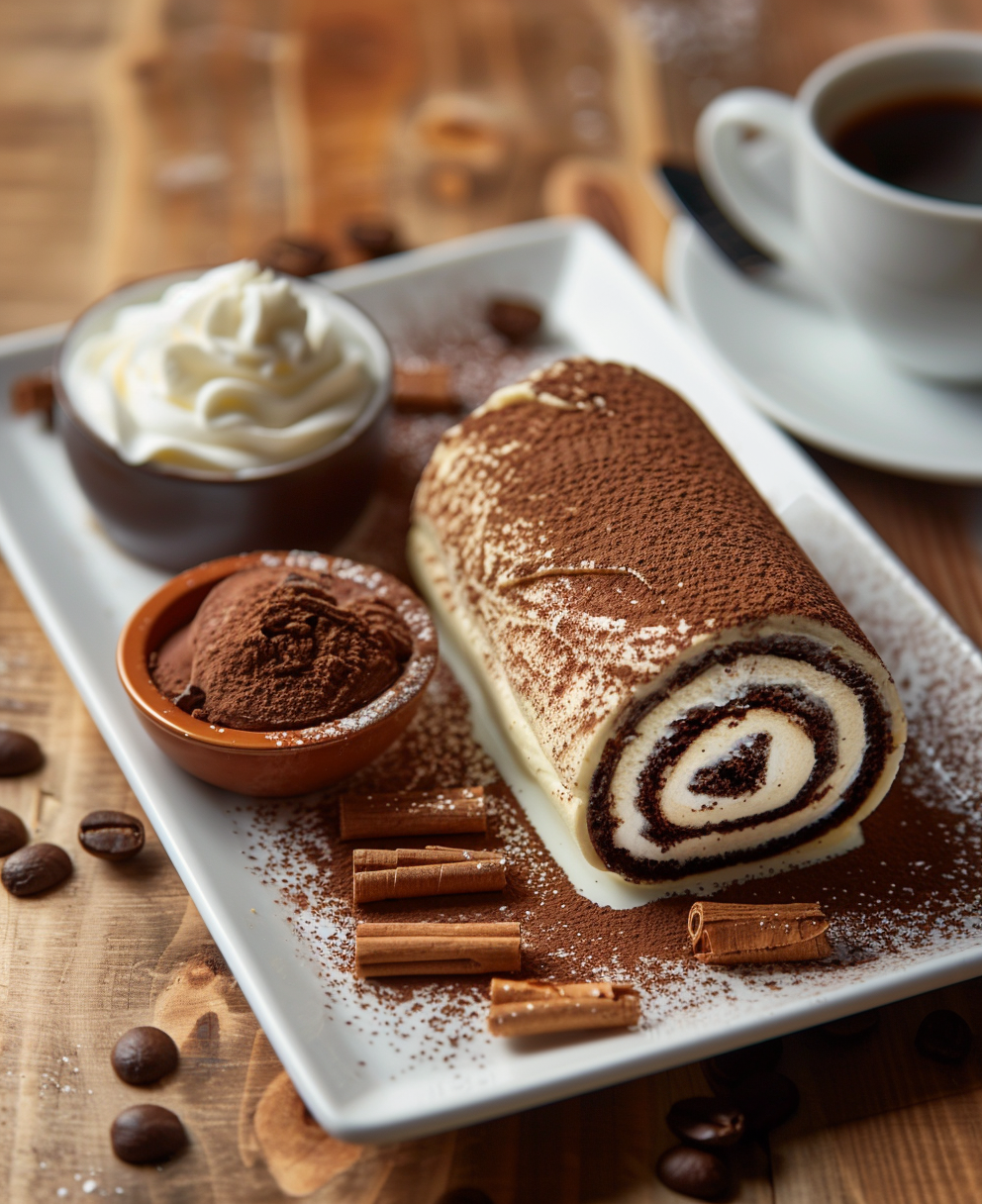 gateau roulé au chocolat