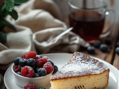 Gâteau sans gluten sans lactose : Recette facile et savoureuse