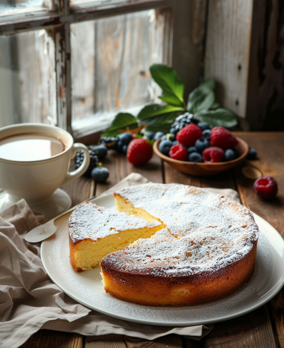 gateau vanille moelleux