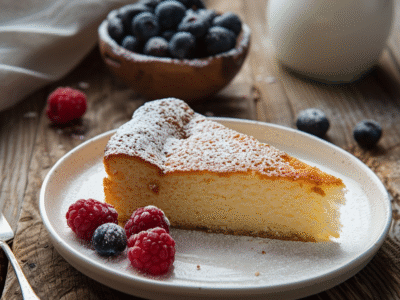 Gâteau vanille yaourt facile et savoureux