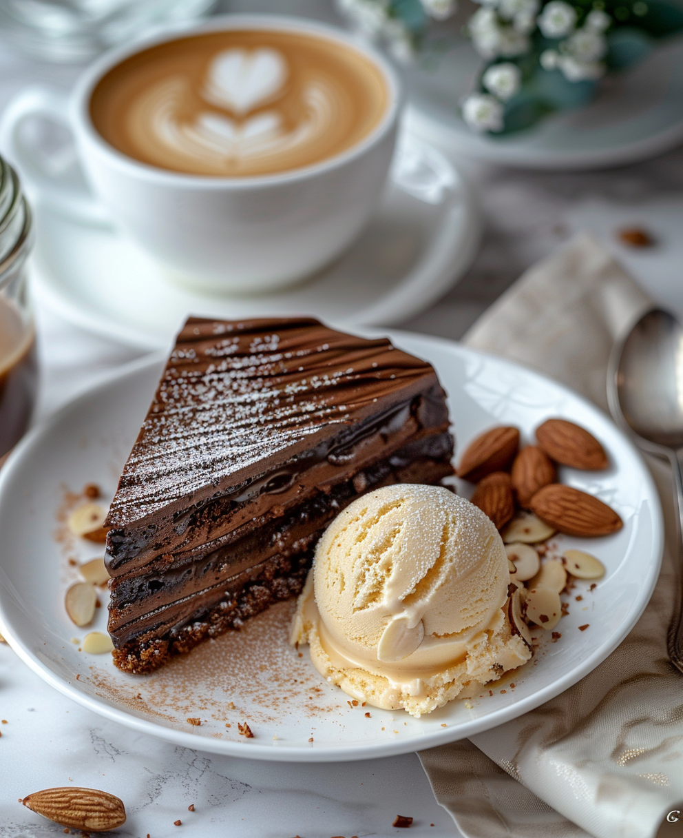 gateaux au chocolat praliné