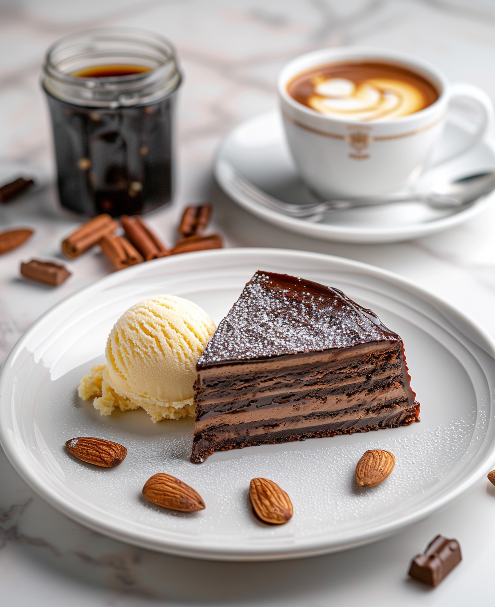 gateaux au chocolat praliné