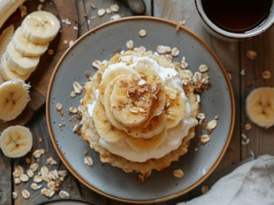Gateaux Banane Flocons d’Avoine : Recette Facile et Savoureuse