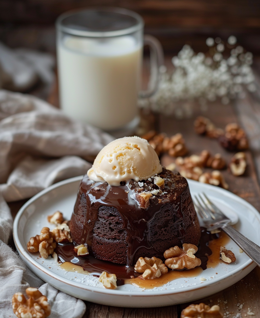 gateaux chocolat et noix