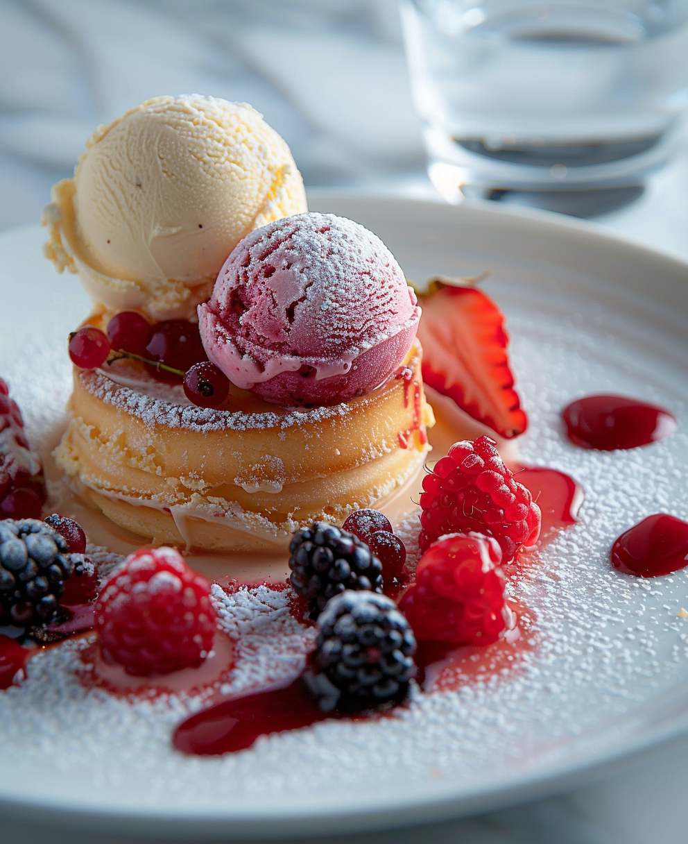 gateaux fruits rouge