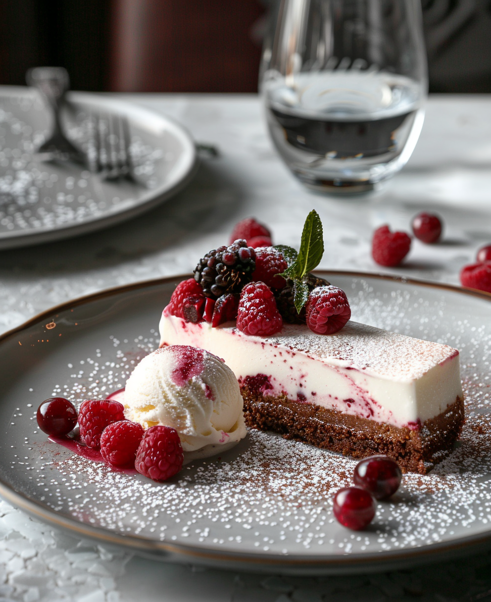 gateaux fruits rouge