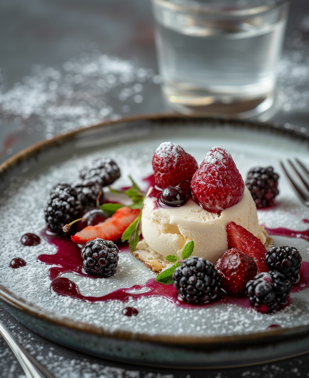 gateaux fruits rouge
