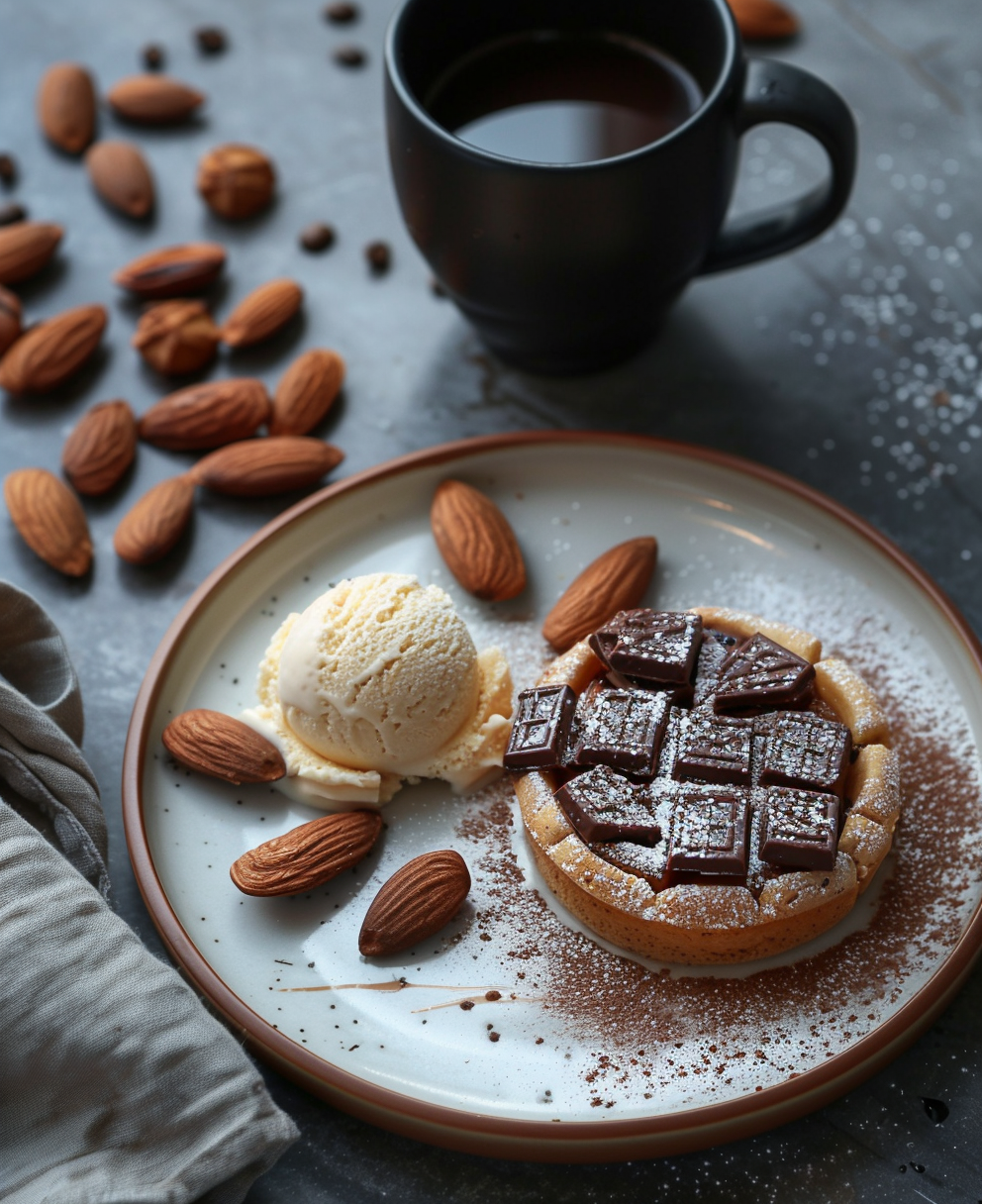 gateaux praliné chocolat