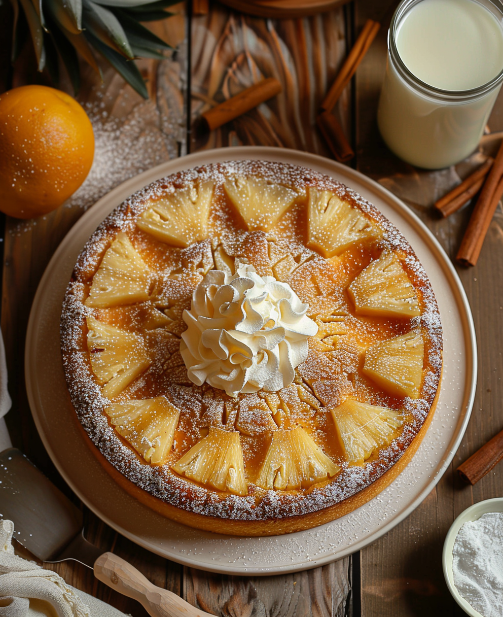 recette du gateau ananas