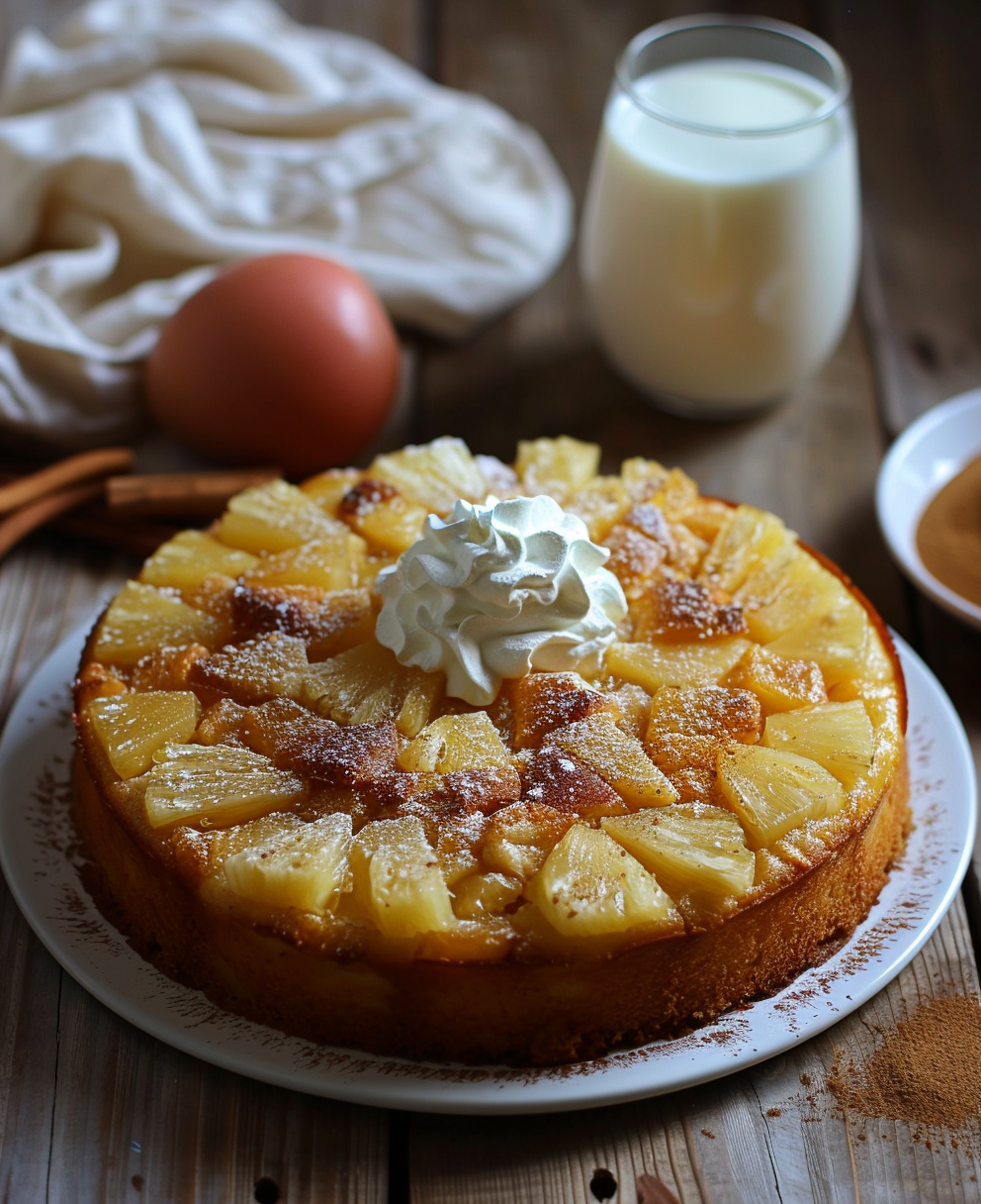 recette du gateau ananas