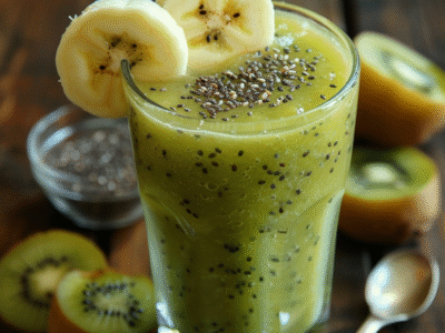 Recette Smoothie Kiwi Banane : Facile et Savoureux !