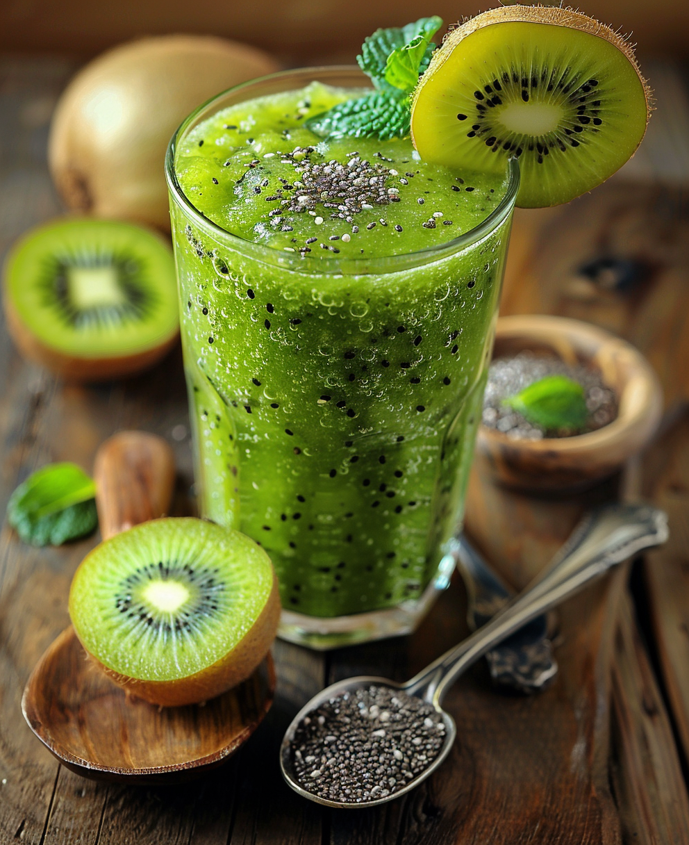 recette smoothie kiwi