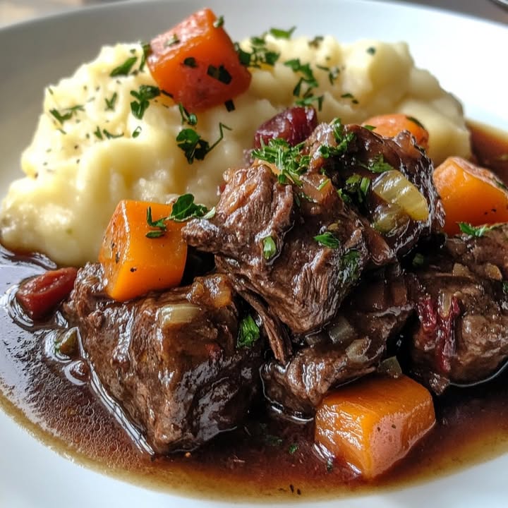 Bœuf Bourguignon Savoureux